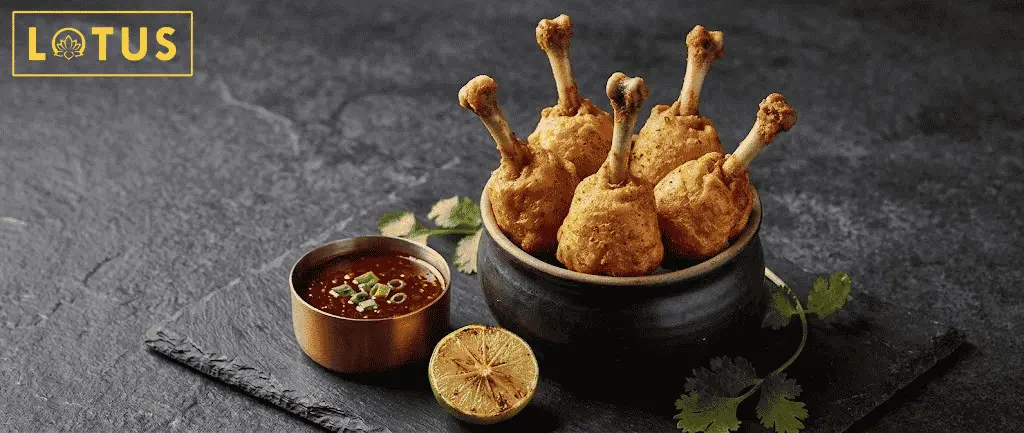 Chicken Lollipop Drums of Heaven — Lotus Restaurant Patna